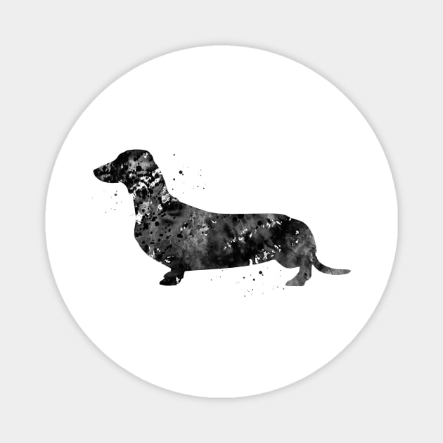 Dachshund Magnet by erzebeth